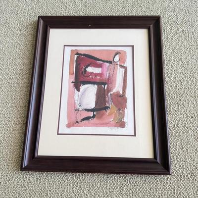 LOT 422F: Stephen Lucas Signed & Numbered 22/500 Abstract Art Print