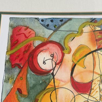 LOT 423F: Stephen Lucas Signed & Numbered 51/800 Abstract Art Print