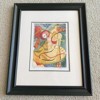 LOT 423F: Stephen Lucas Signed & Numbered 51/800 Abstract Art Print