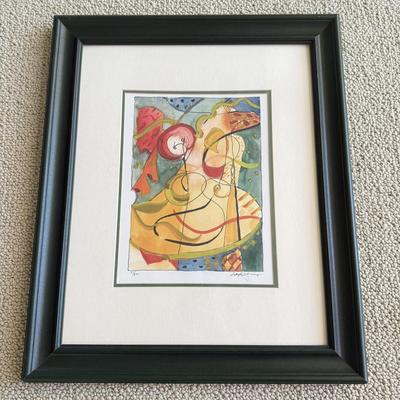 LOT 423F: Stephen Lucas Signed & Numbered 51/800 Abstract Art Print