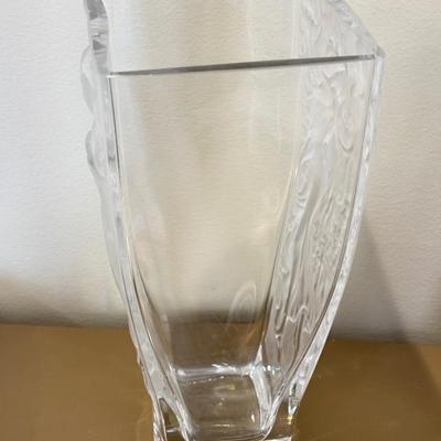 LOT 424F: Villeroy & Boch Crystal w/ Boxes, LaLique Vase & Corba Cristalleria Art Glass Vase