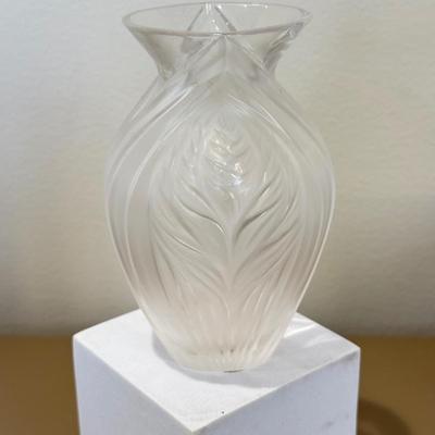 LOT 424F: Villeroy & Boch Crystal w/ Boxes, LaLique Vase & Corba Cristalleria Art Glass Vase