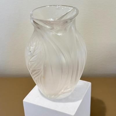 LOT 424F: Villeroy & Boch Crystal w/ Boxes, LaLique Vase & Corba Cristalleria Art Glass Vase