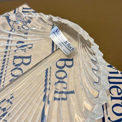 LOT 424F: Villeroy & Boch Crystal w/ Boxes, LaLique Vase & Corba Cristalleria Art Glass Vase