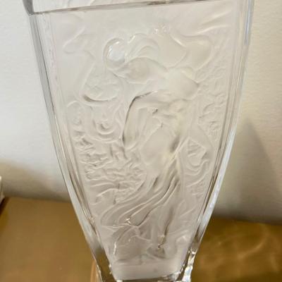 LOT 424F: Villeroy & Boch Crystal w/ Boxes, LaLique Vase & Corba Cristalleria Art Glass Vase