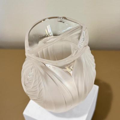 LOT 424F: Villeroy & Boch Crystal w/ Boxes, LaLique Vase & Corba Cristalleria Art Glass Vase