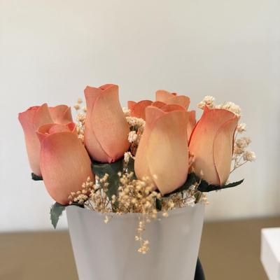 LOT 432L: Moose Relief Slab, Frosted Vase w/ Metal Top & More