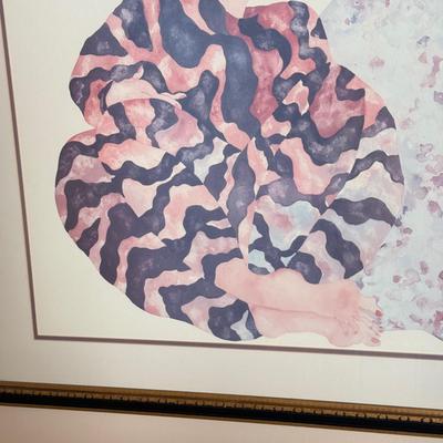 LOT 435B: "One Speaks, One Listens" Print by Carol Grigg (43x31)