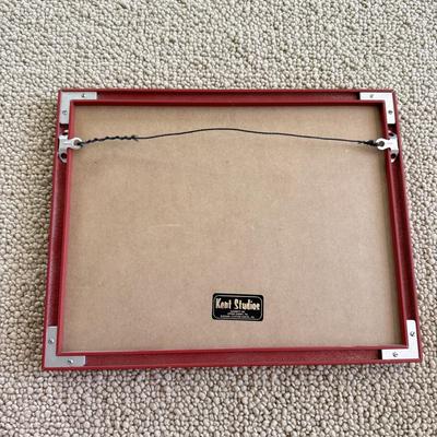 LOT 437F: Signed 1979 “Birth” & Framed Watercolor Artwork