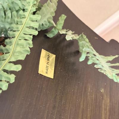 LOT 439F: 49” Tin Hand Painted Planter Made in Spain