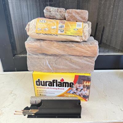 LOT 440F: DuraFlame in Package, Starter Logs, Long Matches & More