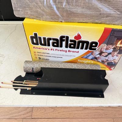 LOT 440F: DuraFlame in Package, Starter Logs, Long Matches & More