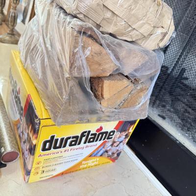 LOT 440F: DuraFlame in Package, Starter Logs, Long Matches & More