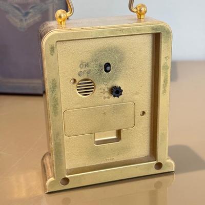 LOT 464F: Antique Books, Seiko Clock & Lions Head