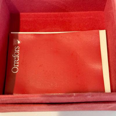 LOT 468F: I Heart You: Crystal Heart Bowls, Votives & Glass Coasters