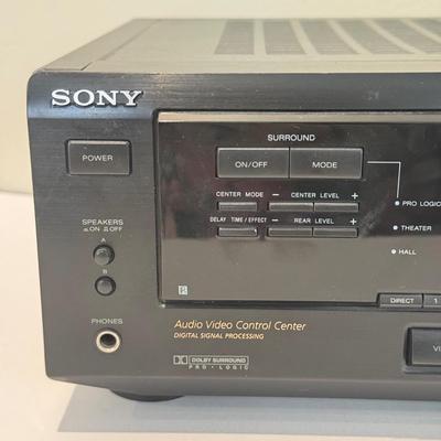 LOT 470F: Sony FM Stereo/AM-FM Receiver STR-DE505