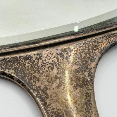 LOT 472J: Sterling Silver Hand Mirror (348g)