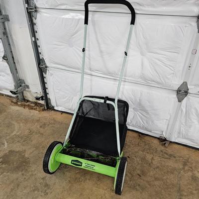 Greenhouse 16" Reel Mower w/Grass Catcher (G-JS)