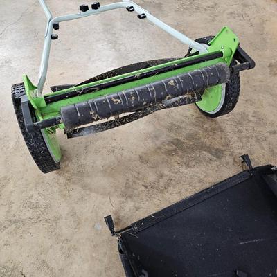 Greenhouse 16" Reel Mower w/Grass Catcher (G-JS)