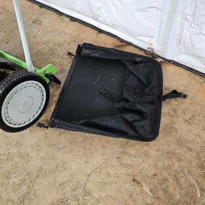 Greenhouse 16" Reel Mower w/Grass Catcher (G-JS)