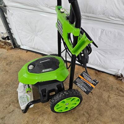 Greenworks 2000 PSI Electric Power Washer * Attachments (G-JS)