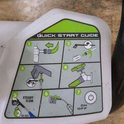 Greenworks 2000 PSI Electric Power Washer * Attachments (G-JS)