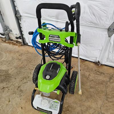 Greenworks 2000 PSI Electric Power Washer * Attachments (G-JS)