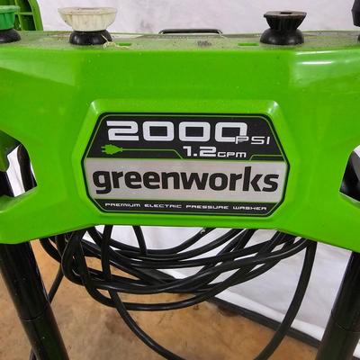 Greenworks 2000 PSI Electric Power Washer * Attachments (G-JS)