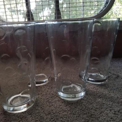 Pitcher with Libbey Cups