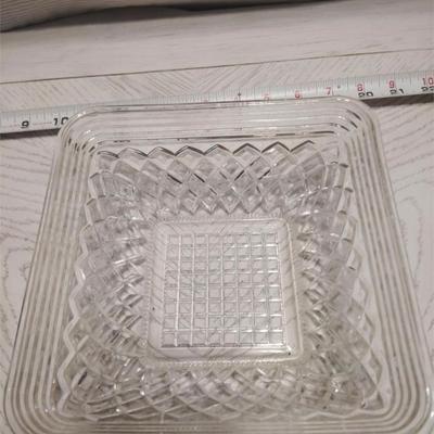 Square Serving glass bowl