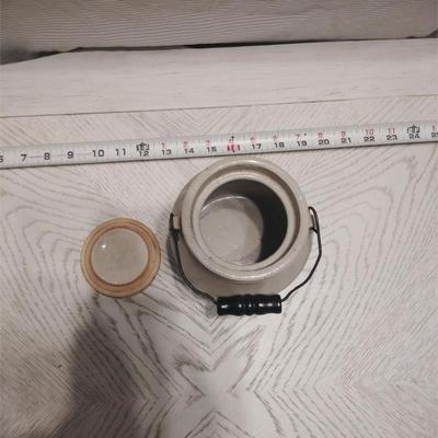 ceramic jar with lid