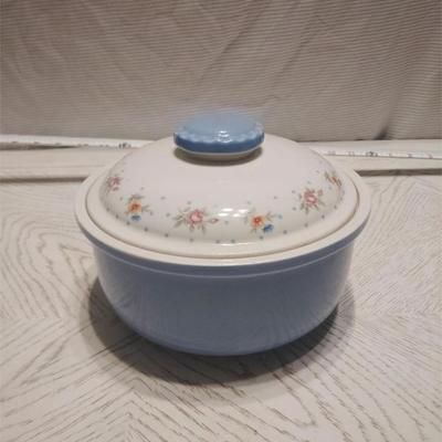 ceramic bowl with lid