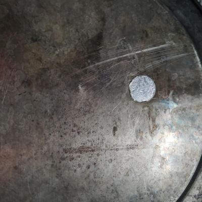 3 silver plated trays