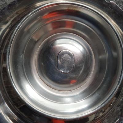 Vintage silver plated Trinket Box & Serving Bowl w/lid