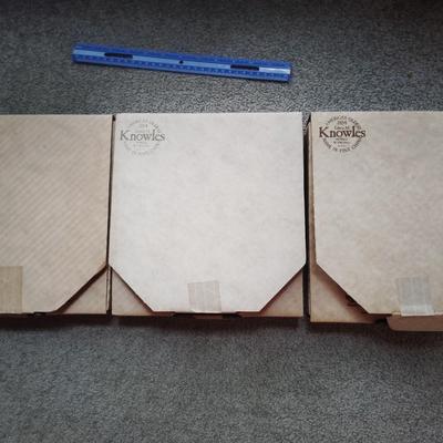 3 Collector plates with COA (Certificate of Authenticity).