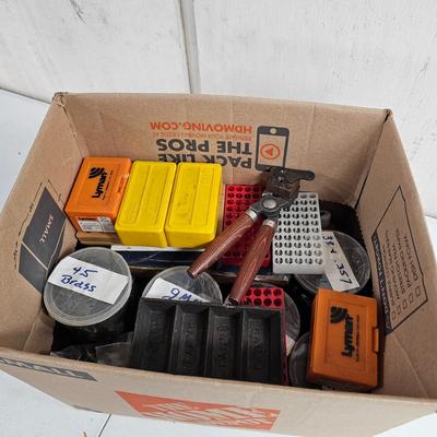 Assorted Handgun Ammo Cases & Primers -.38, .357, .45 & More. (G-JS)