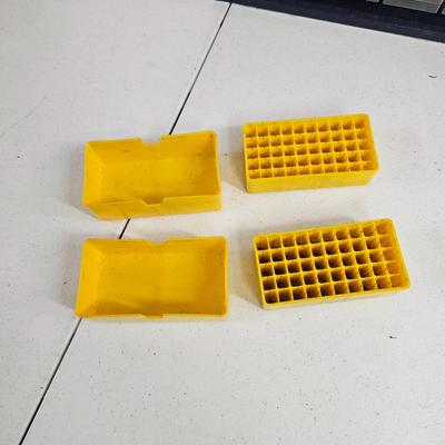 Assorted Handgun Ammo Cases & Primers -.38, .357, .45 & More. (G-JS)