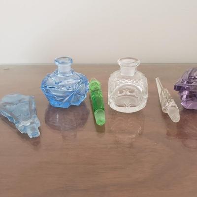 Glass Perfume Bottles, Dolce, Pure, Bris ed'ete Perfumes and More (HB-KD)