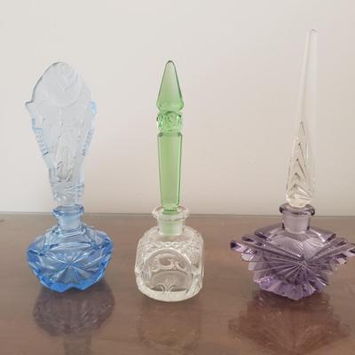 Glass Perfume Bottles, Dolce, Pure, Bris ed'ete Perfumes and More (HB-KD)