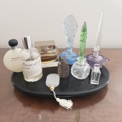 Glass Perfume Bottles, Dolce, Pure, Bris ed'ete Perfumes and More (HB-KD)