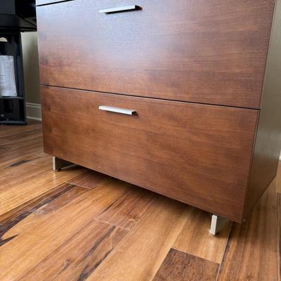 BDi Sequel Glass Top Corner Desk