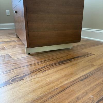 BDi Sequel Glass Top Corner Desk