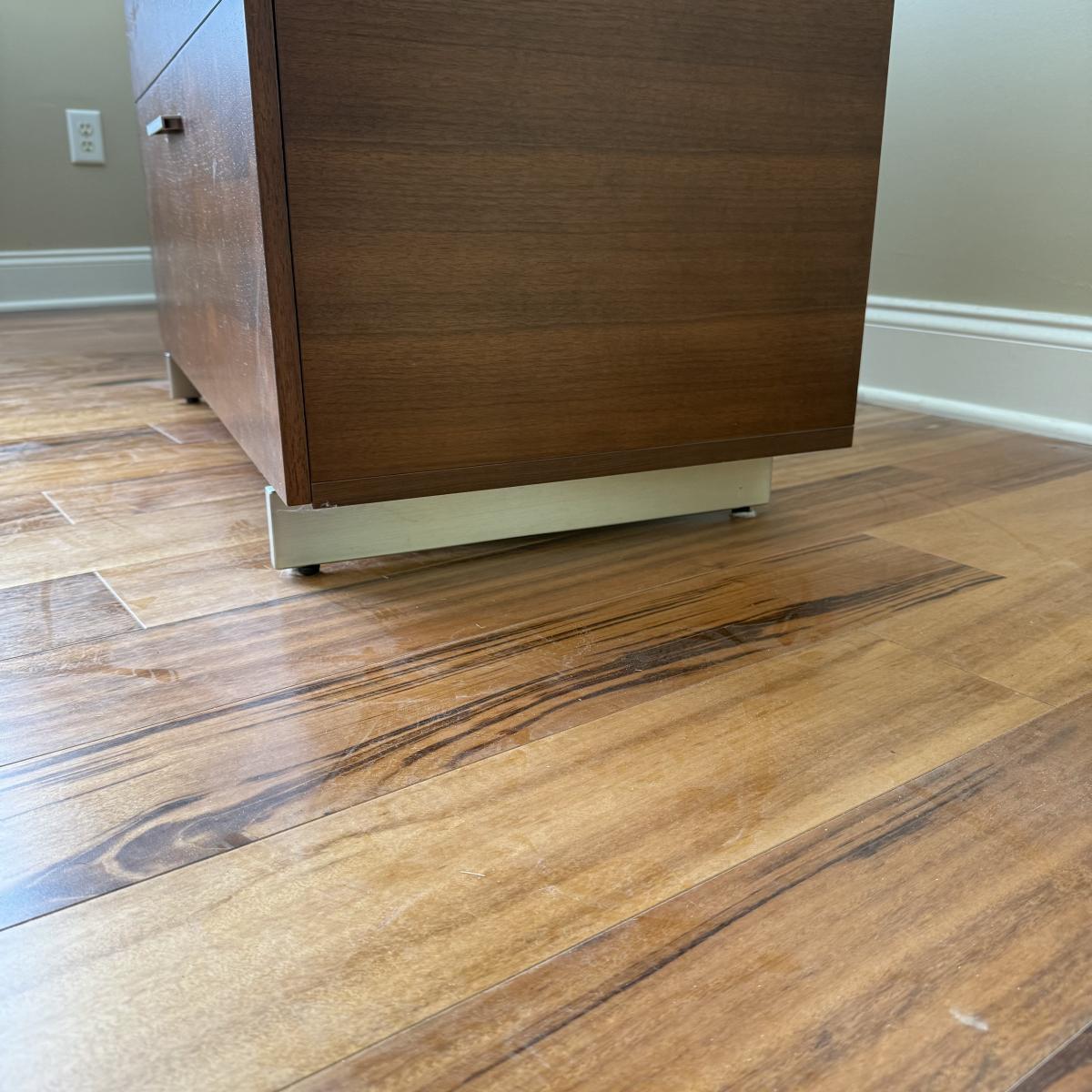 BDi Sequel Glass Top Corner Desk