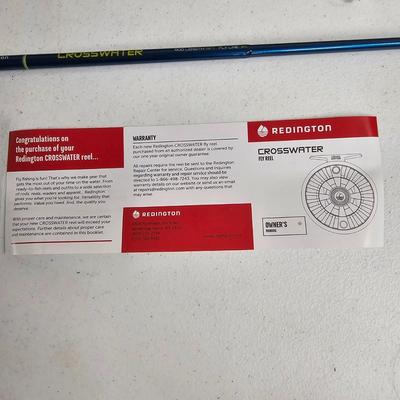 Redington CrossWater 9' Fly Rod w/4-5-6 Reel & Case (G-JS)