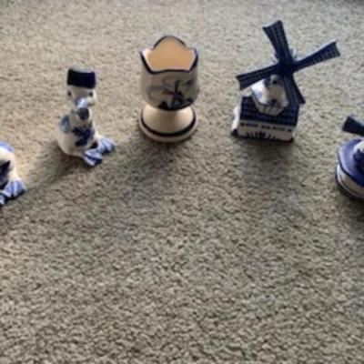 Vintage Dutch-themed ceramic