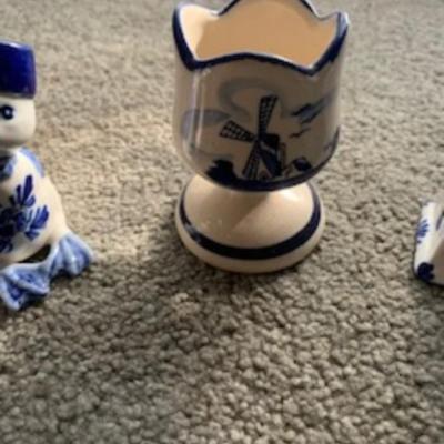 Vintage Dutch-themed ceramic