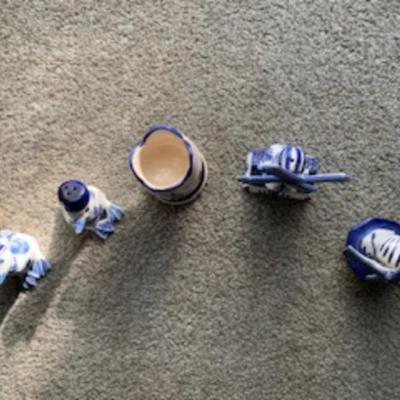 Vintage Dutch-themed ceramic