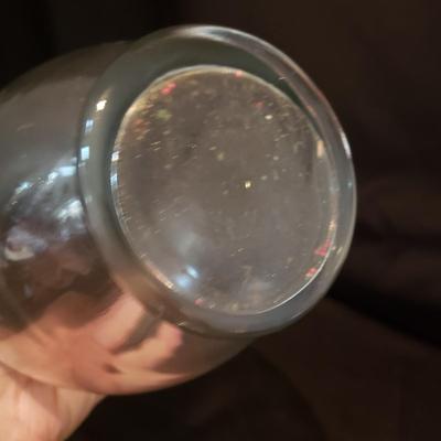 F.B. Roger's Silver Co Centerpiece Bowl & More Clear Glass Vases (DR-KD)