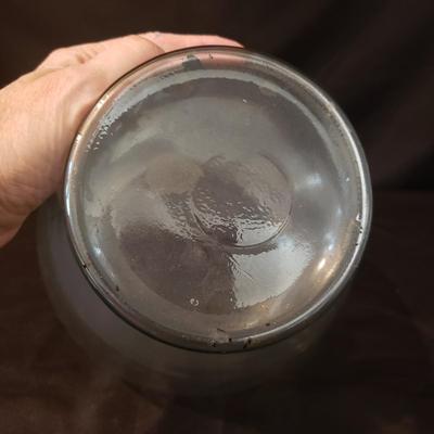 F.B. Roger's Silver Co Centerpiece Bowl & More Clear Glass Vases (DR-KD)