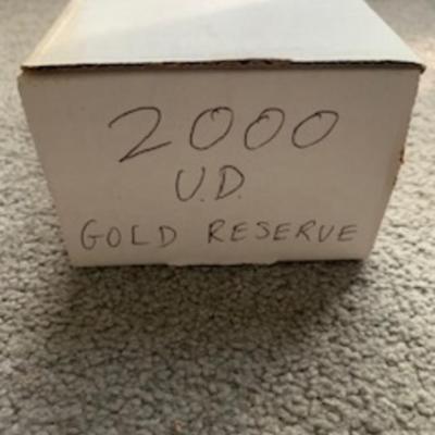 2000 Upper Deck Gold Reserve Baseball Cards